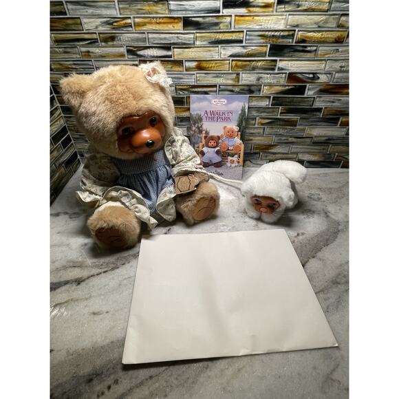 Stacie & Fifi Robert Raikes Bear & Cat Best Friends With Original Box COA Tags